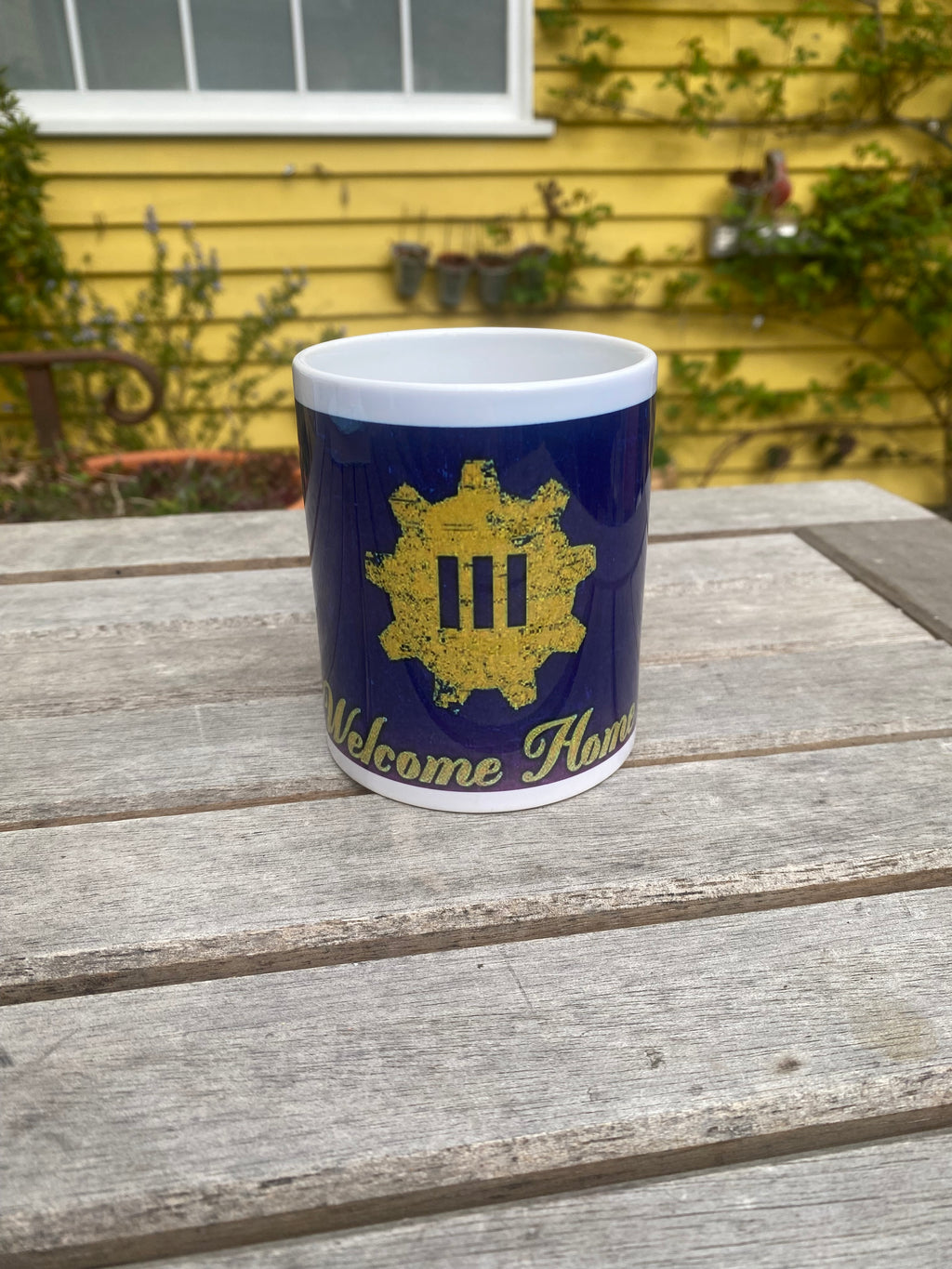 Welcome Home ~ Gamer mug quote (9oz/ 250ml)