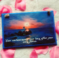 Hand‑Painted Mermaid Siren Plaque – “Your Enchantment Lasts Long After Your Song Fades”