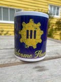 Welcome Home ~ Gamer mug quote (9oz/ 250ml)
