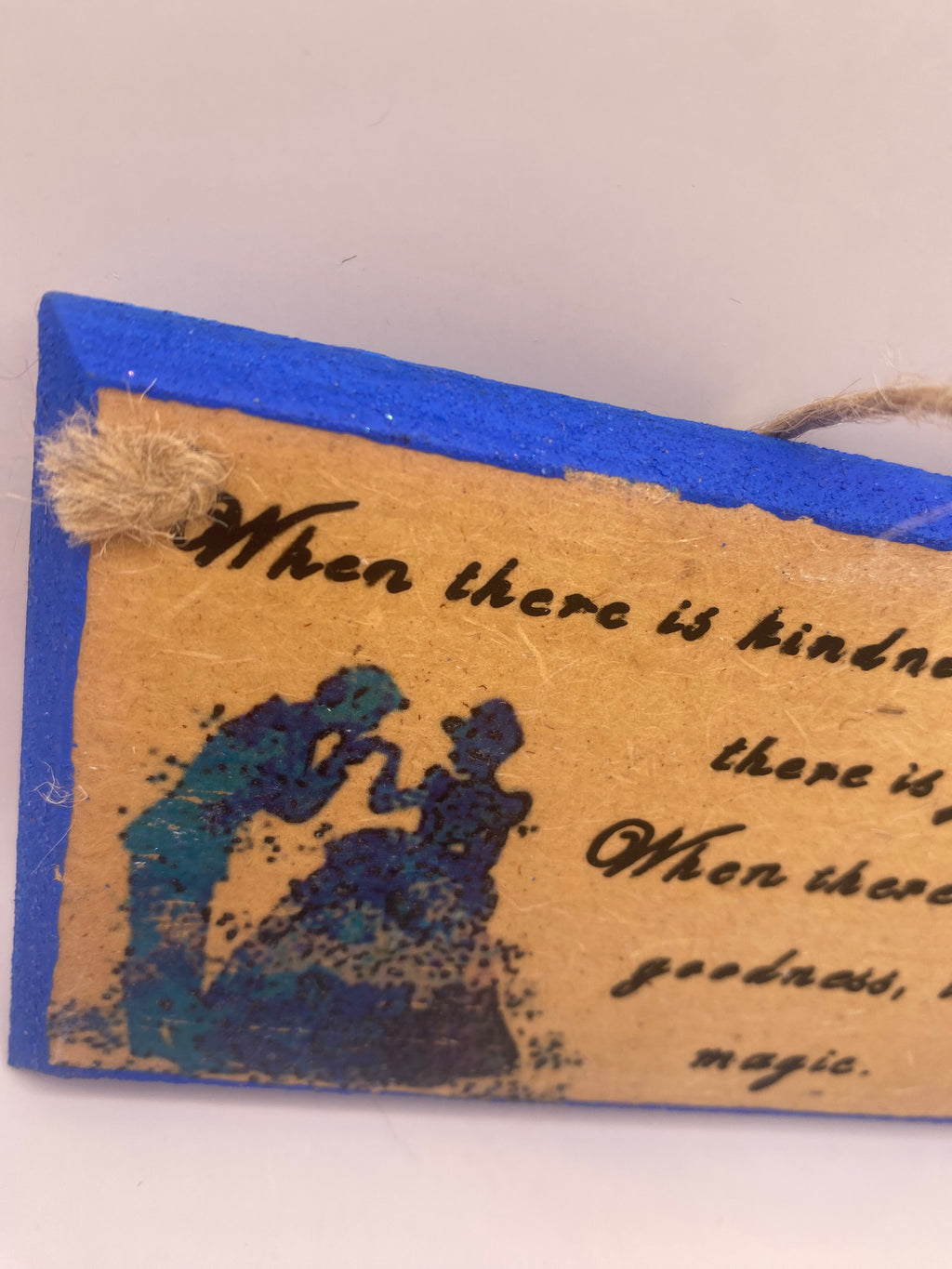 Magical fairytale, “When there is kindness…there is magic” quote, Disney, Cinderella inspired bookish plaque, sign, handpainted