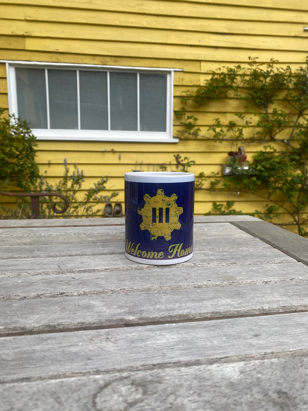 Welcome Home ~ Gamer mug quote (9oz/ 250ml)