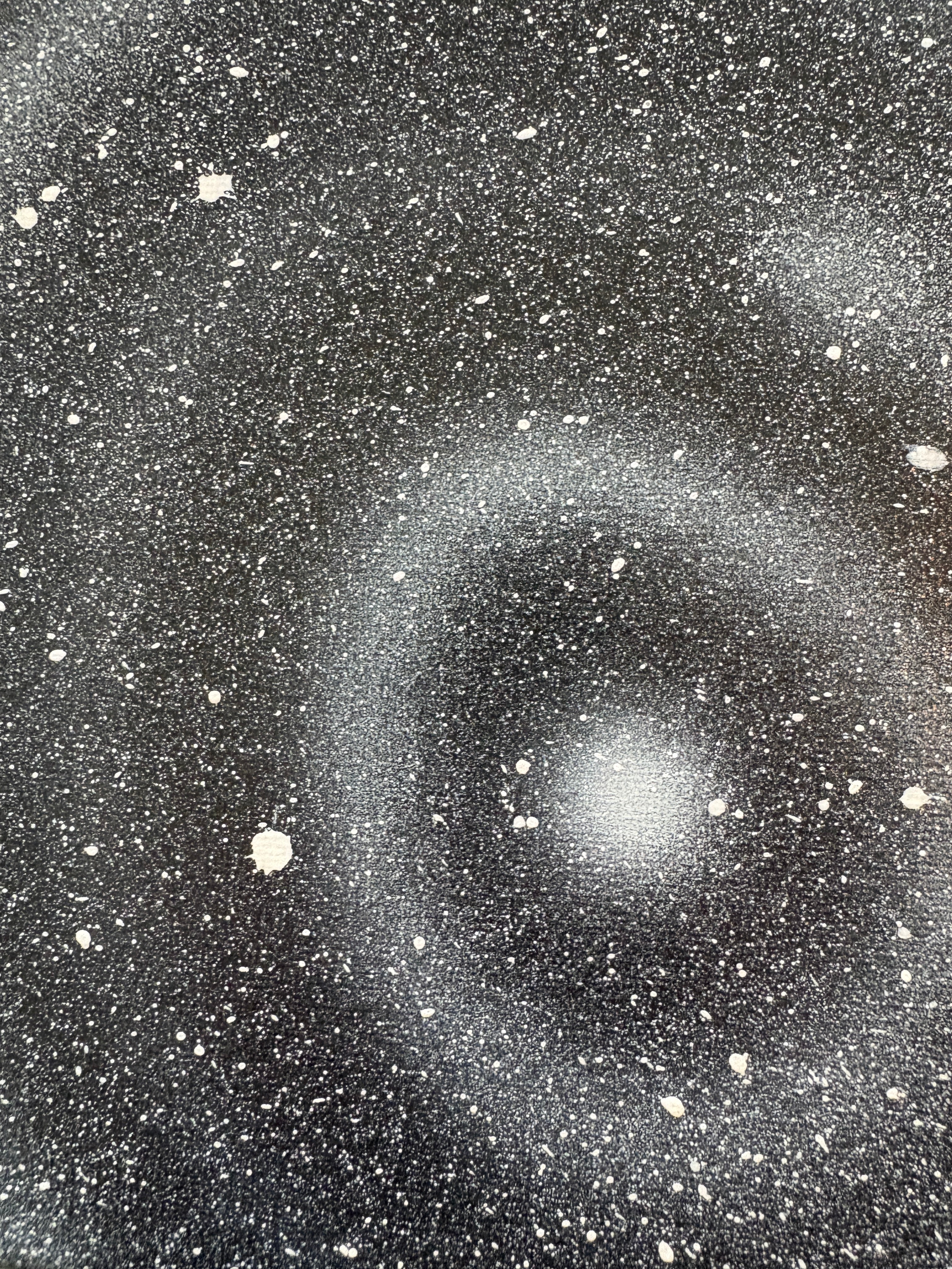 Galaxies - 4 Spacescapes - Original Acrylic painting - 20 x 20 cm