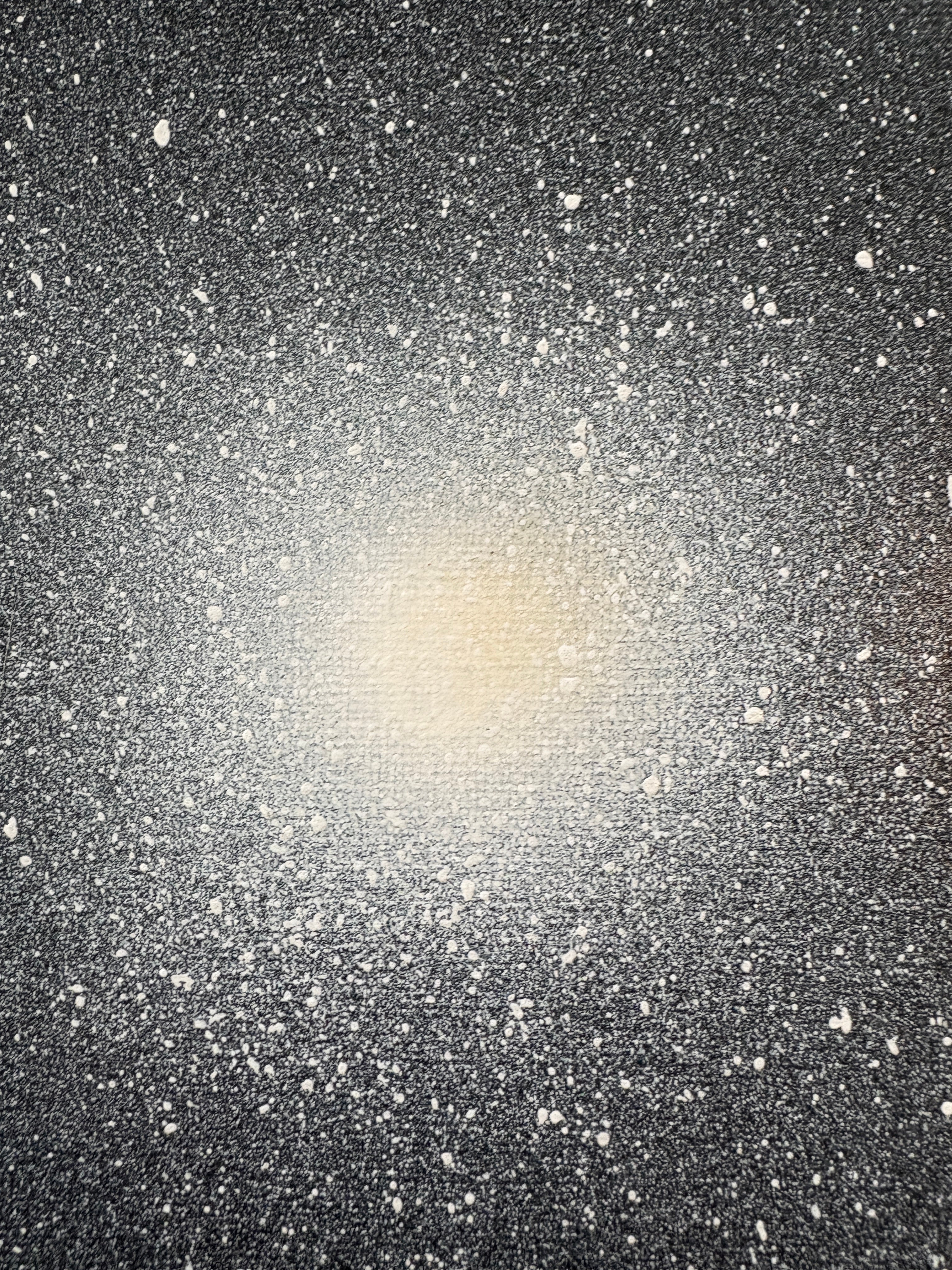 Galaxies - 4 Spacescapes - Original Acrylic painting - 20 x 20 cm