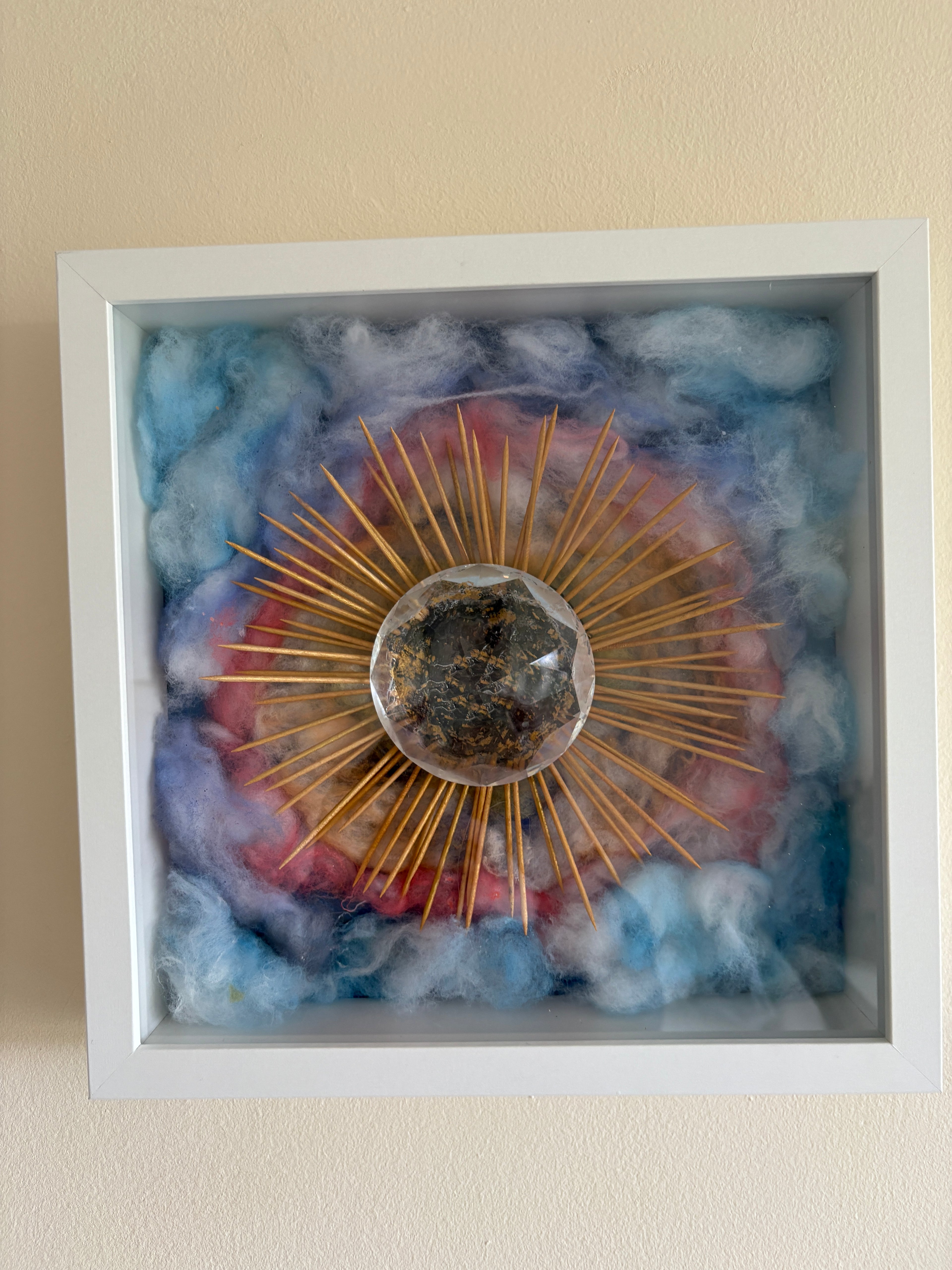 Shadow Box - mystery 2 - Diamond - box frame - 27 x 27 x 6 cm