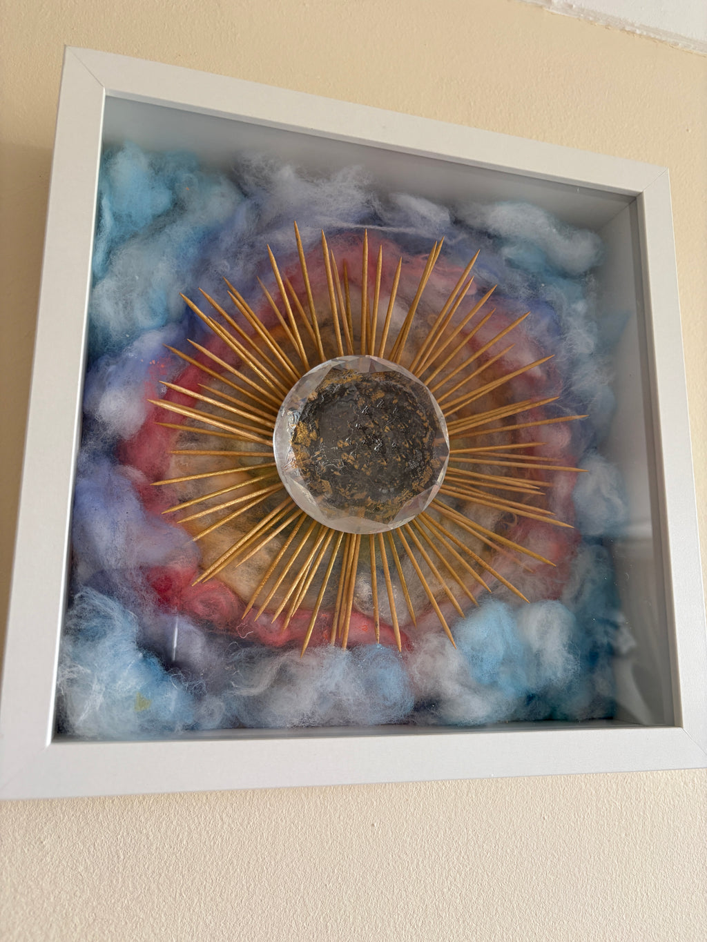 Shadow Box - mystery 2 - Diamond - box frame - 27 x 27 x 6 cm