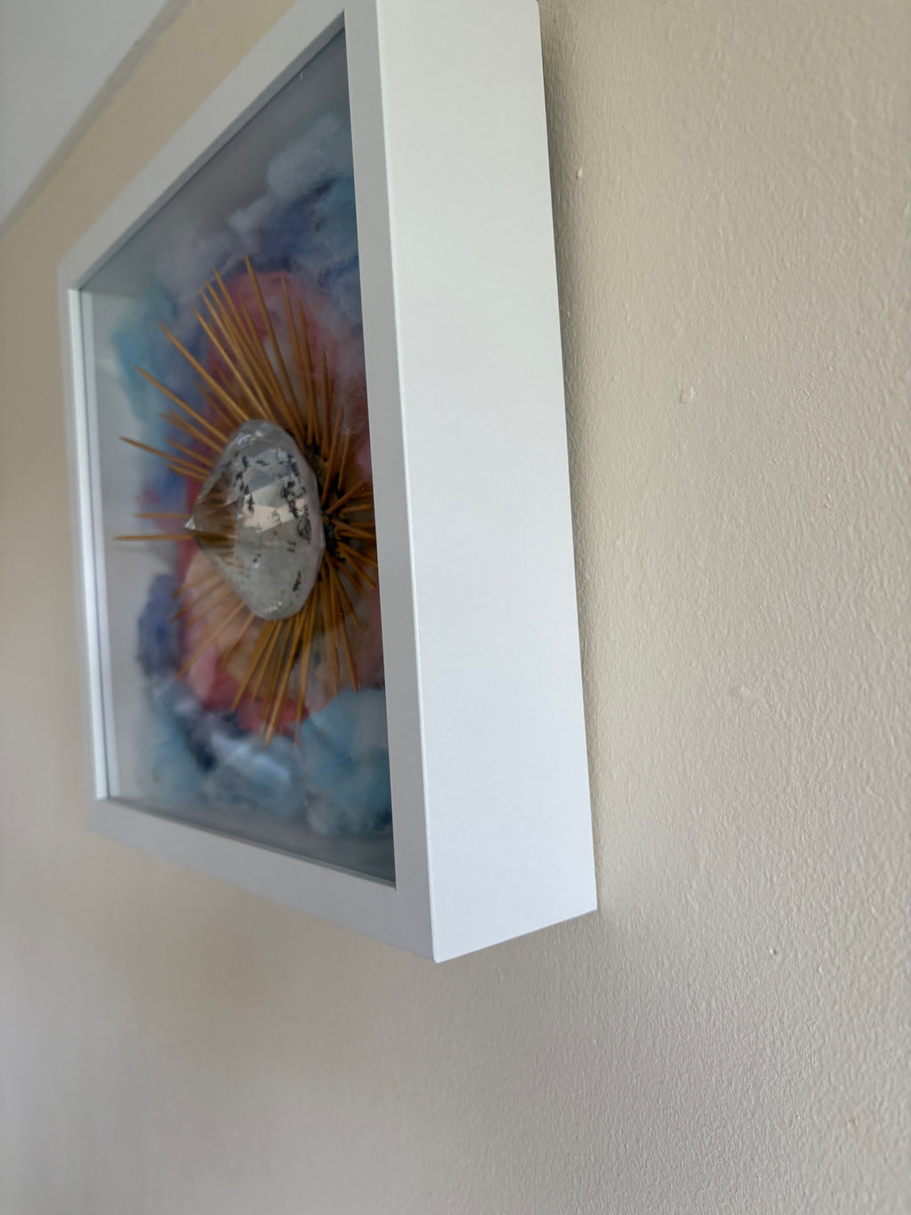 Shadow Box - mystery 2 - Diamond - box frame - 27 x 27 x 6 cm