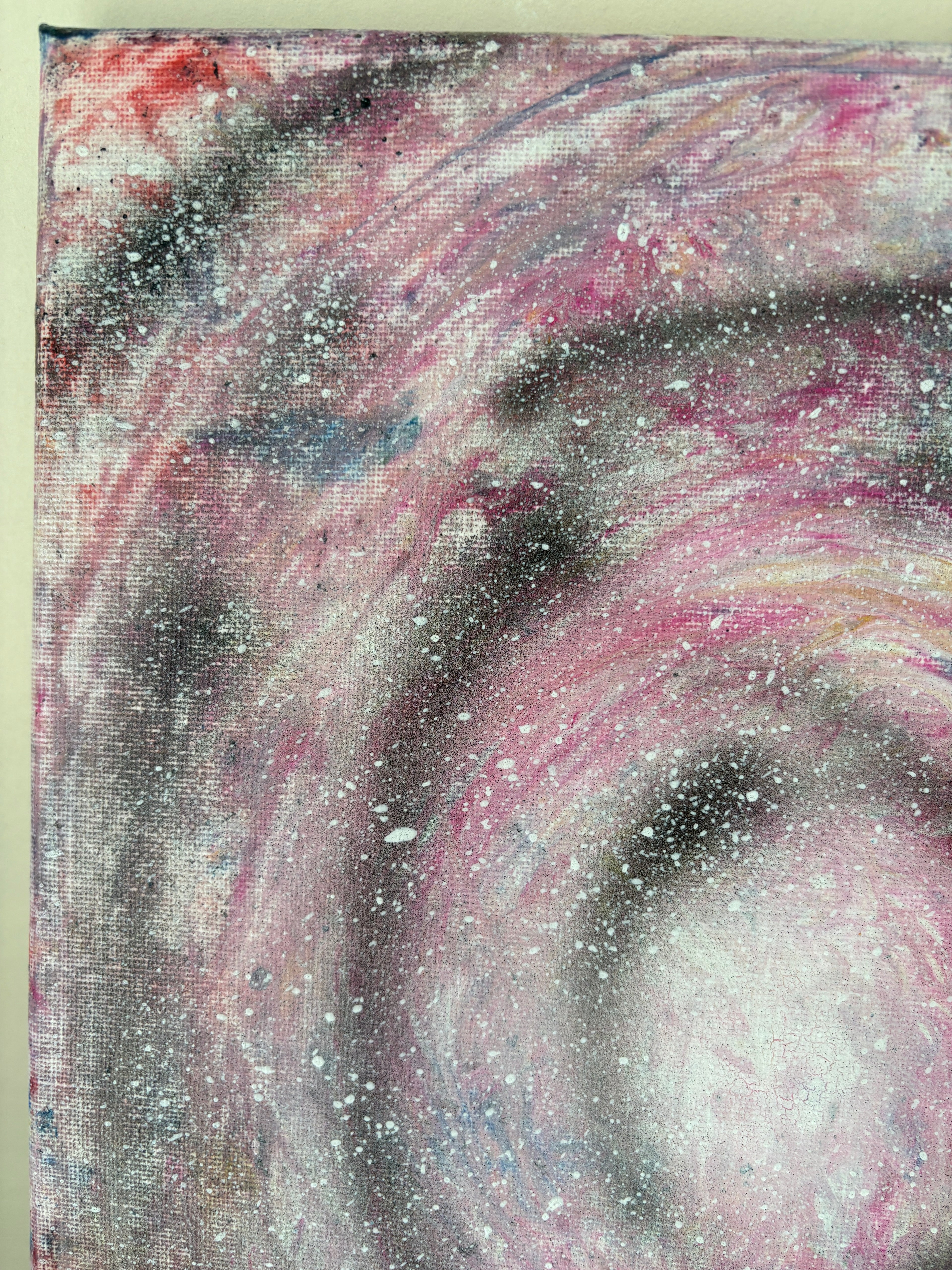 Galaxy central - Original Acrylic painting 40 x 30cm