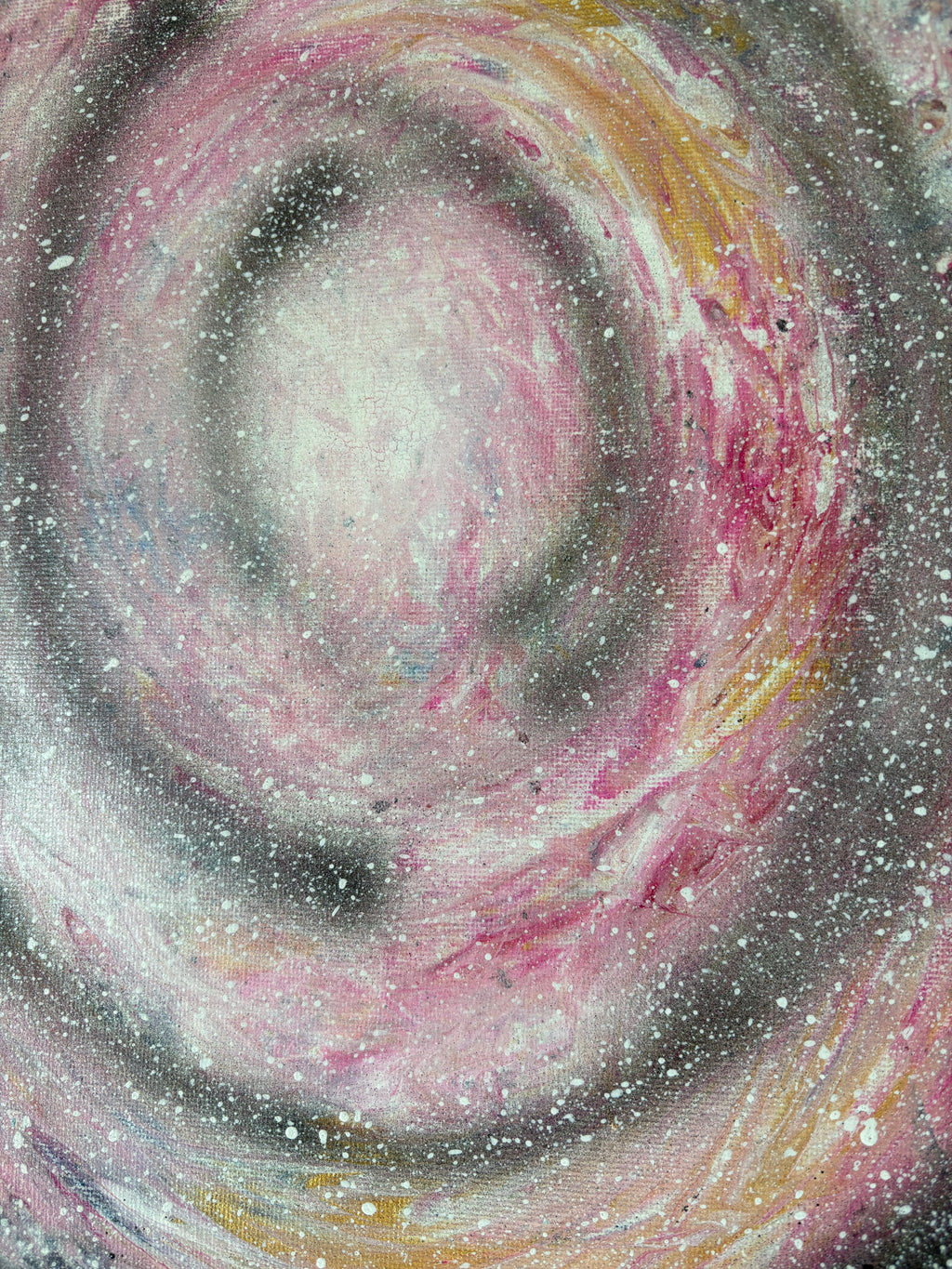 Galaxy central - Original Acrylic painting 40 x 30cm