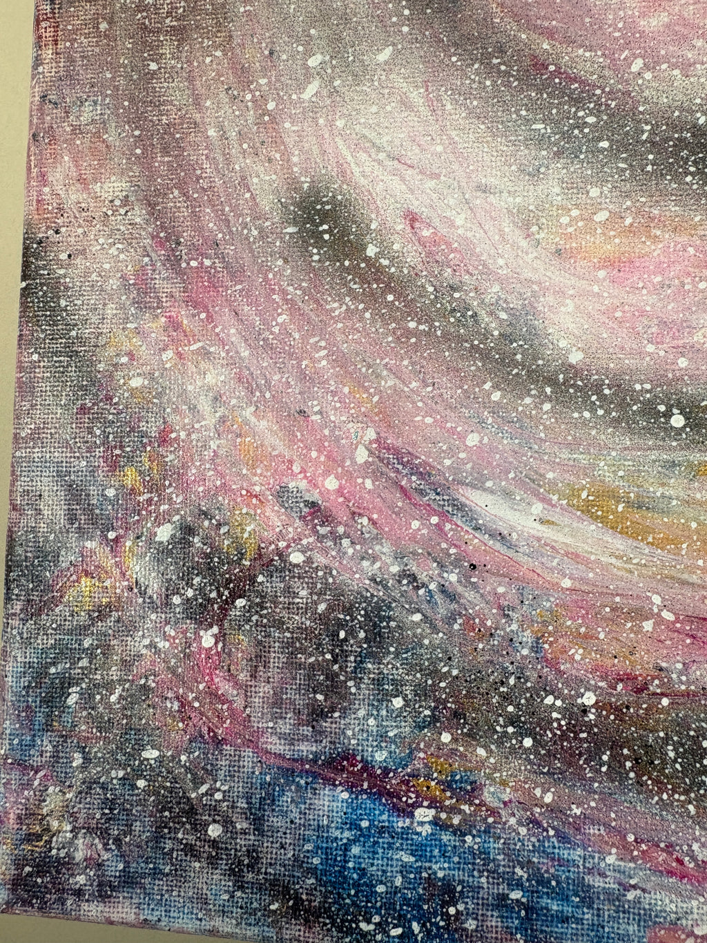 Galaxy central - Original Acrylic painting 40 x 30cm