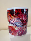 Abstract Art single Mug (9oz/250ml) Bright original design 1