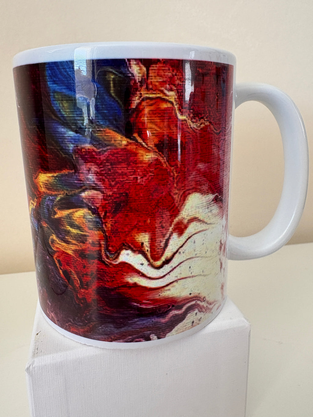 Abstract Art single Mug (9oz/250ml) Bright original design 2