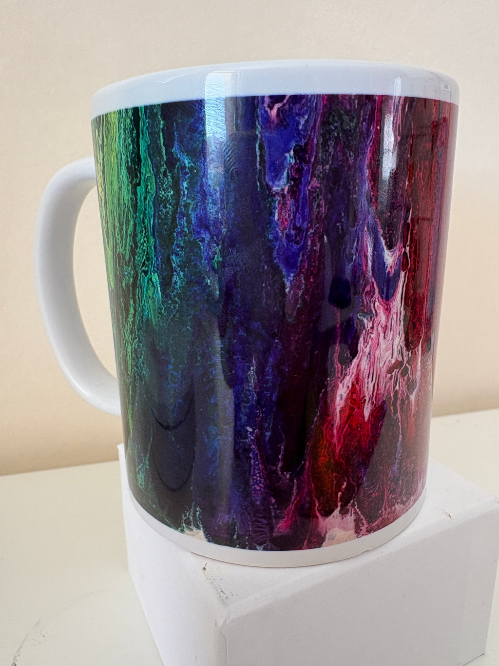 Abstract Art single Mug (9oz/250ml) Bright original design 3