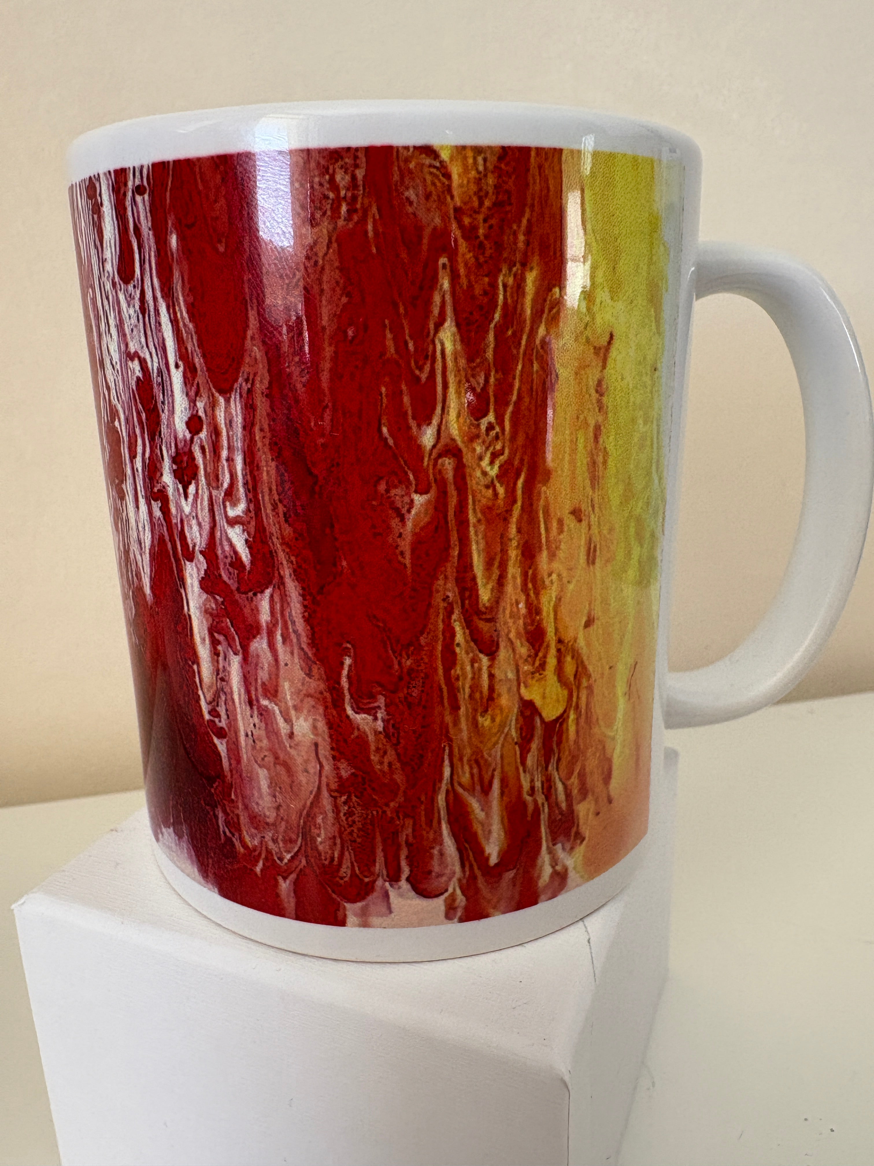 Abstract Art single Mug (9oz/250ml) Bright original design 3