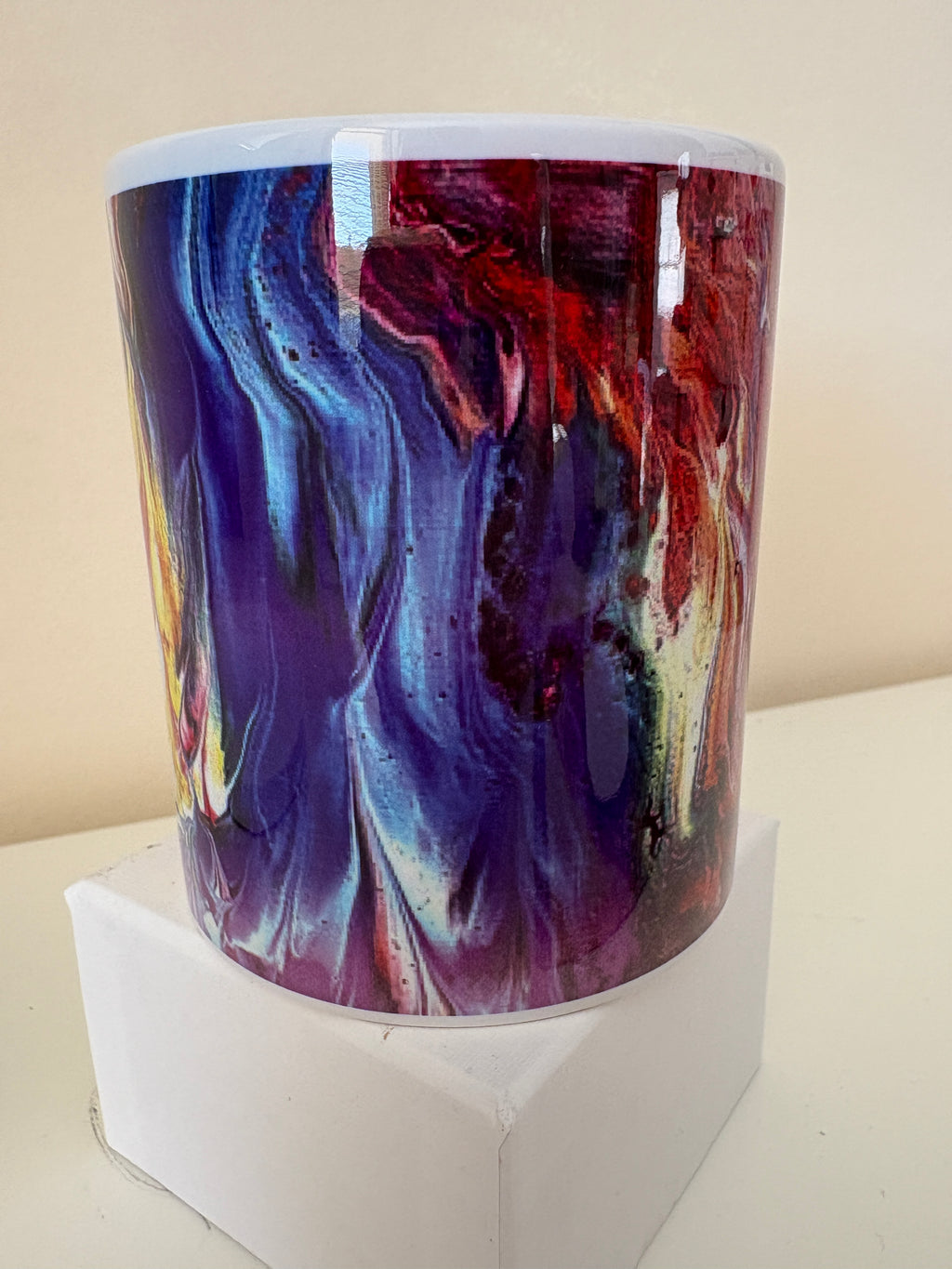 Abstract Art single Mug (9oz/250ml) Bright original design 5