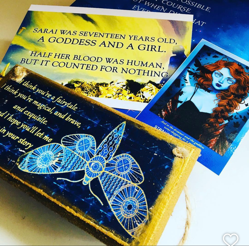 Strange the Dreamer inspired Plaque (8 x 4")