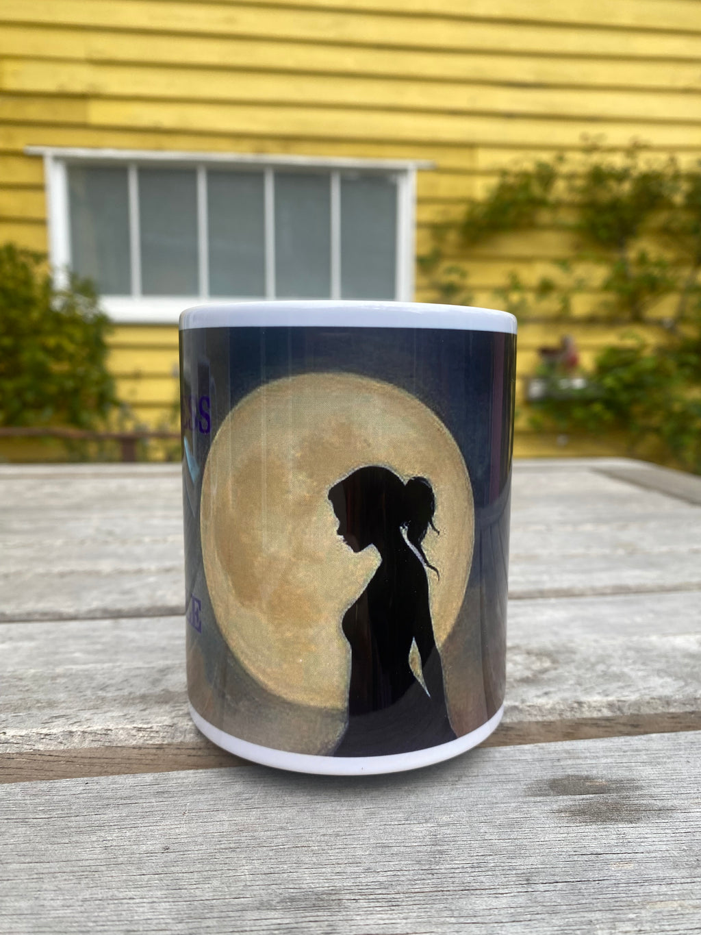 Inspirational Abstract Art Mug, Spirituality Quote, Motivational Gift (9oz) "Stillness is Fertile"