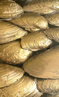 Dragon's Scales - Gold - shadow box Art 27 x 27cm