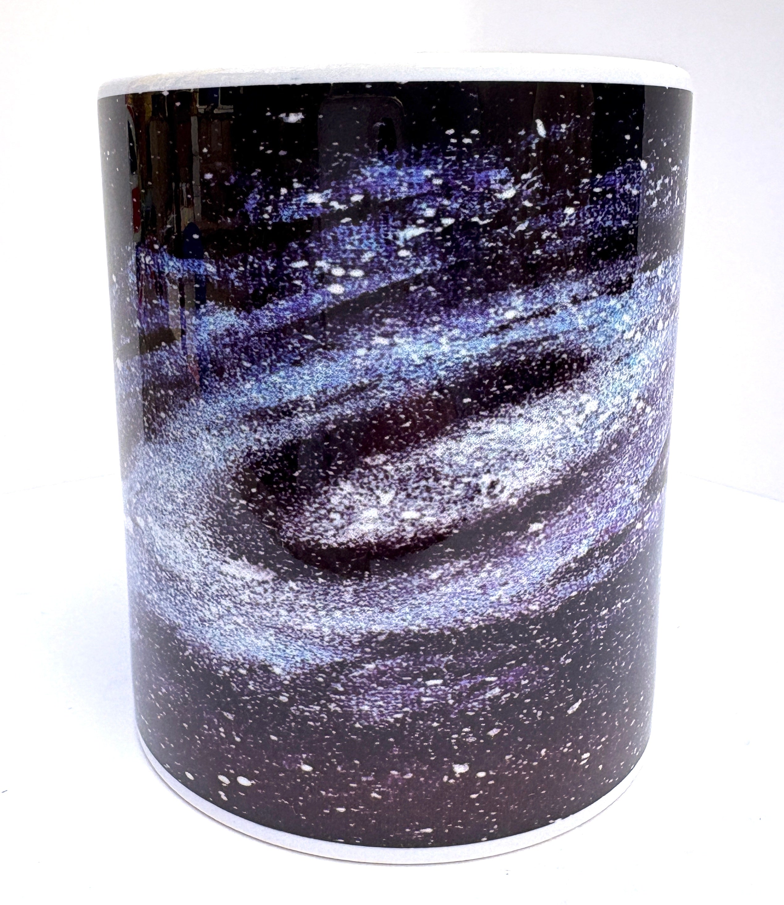 Galaxies - 4 Spacescapes - Original Acrylic painting - 20 x 20 cm