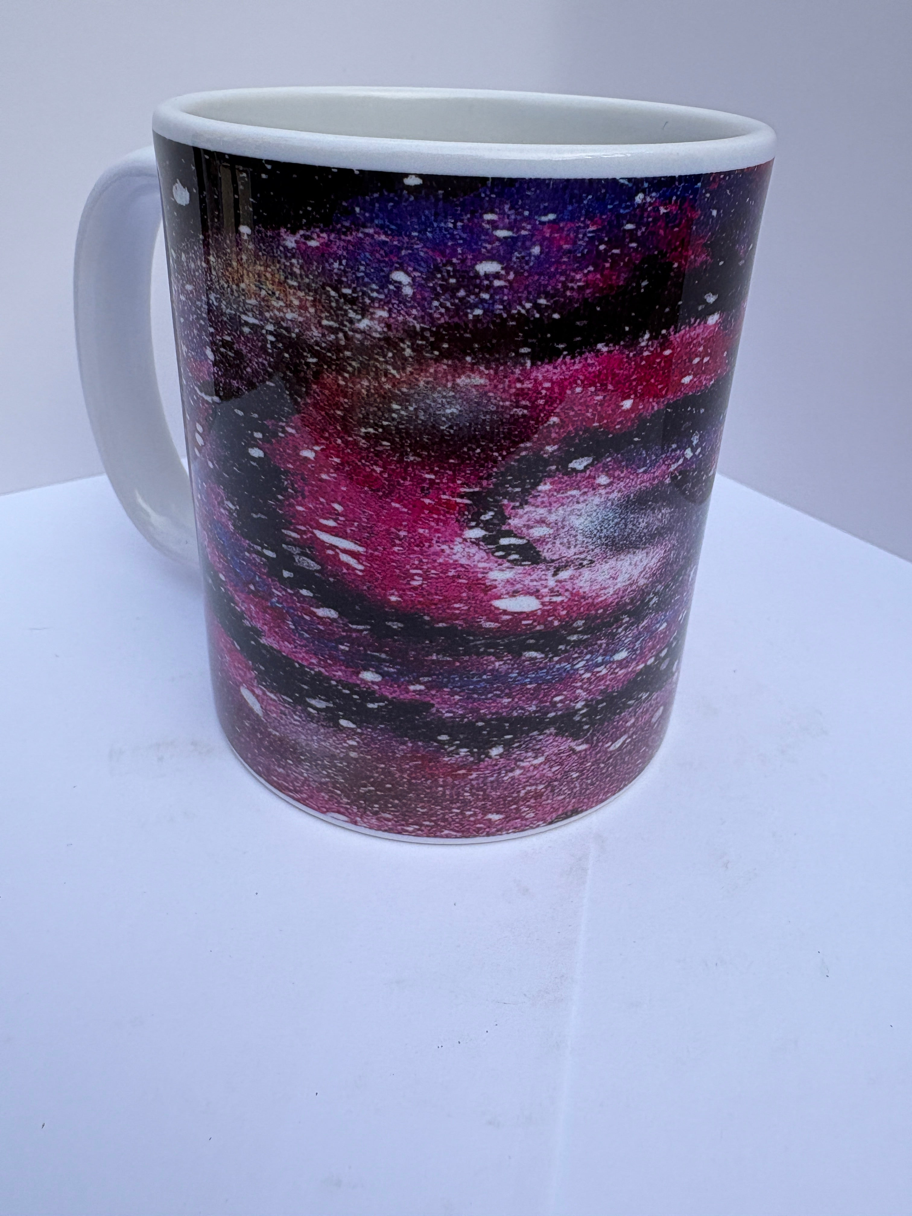 Set A of 4 Original Space Galaxy Art Design Mugs (9oz/ 250ml)