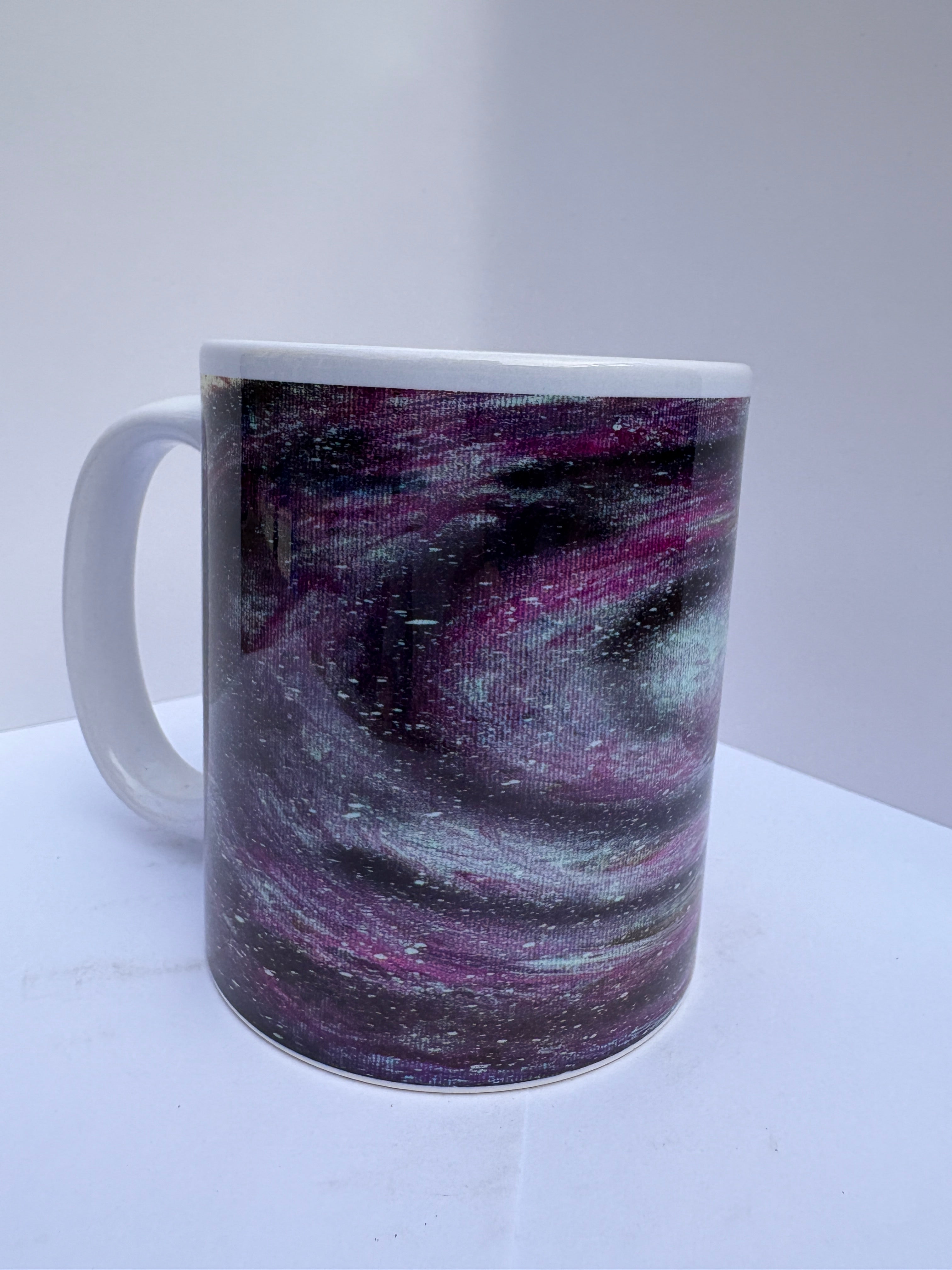 Set B of 4 Original Space Galaxy Art Design Mugs (9oz/ 250ml)