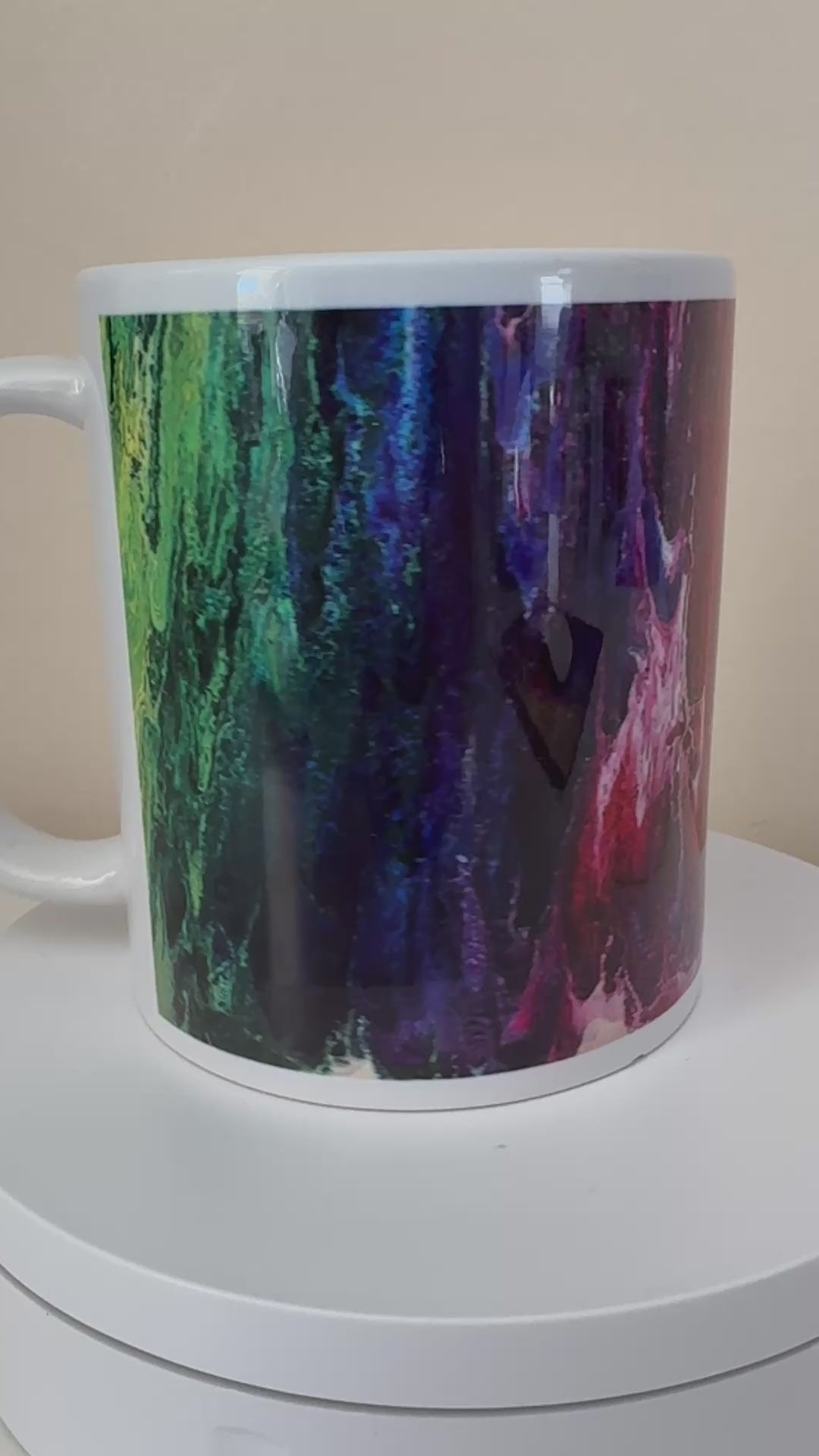 Abstract Art single Mug (9oz/250ml) Bright original design 3
