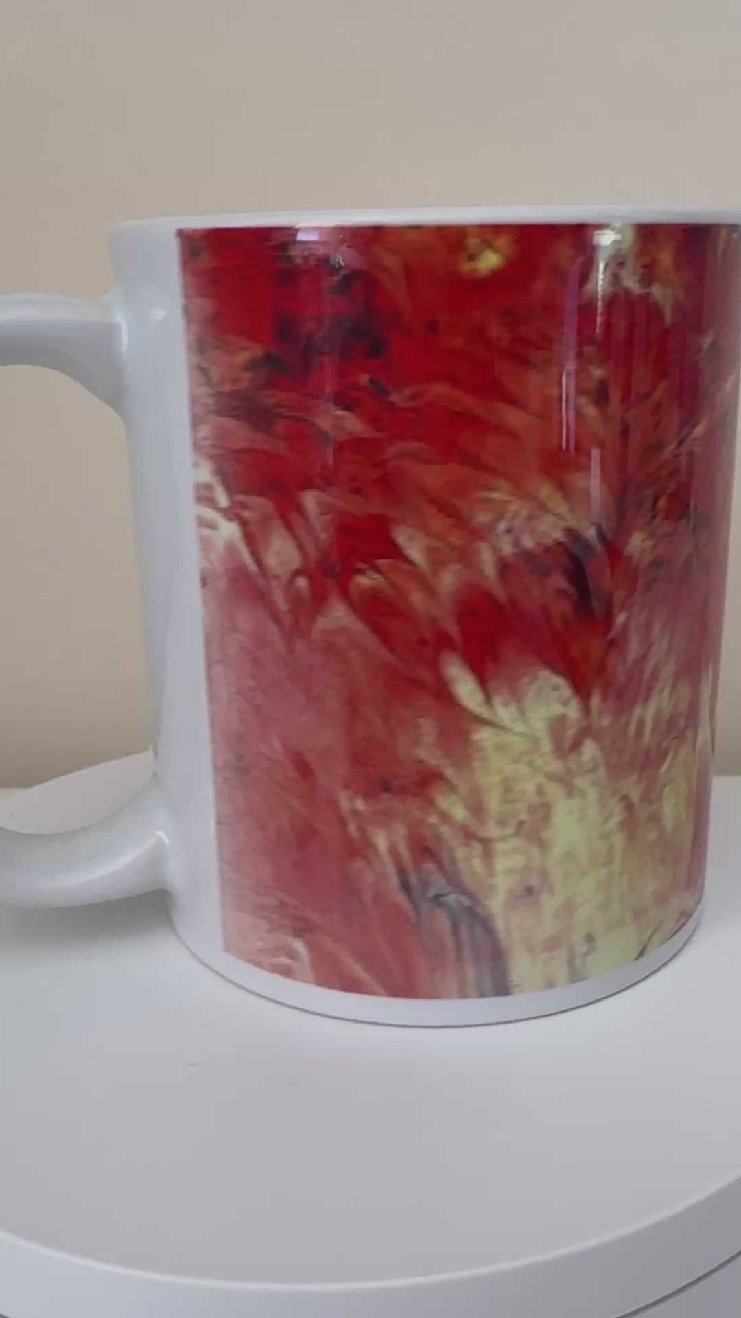Abstract Art single Mug (9oz/250ml) Bright original design 4