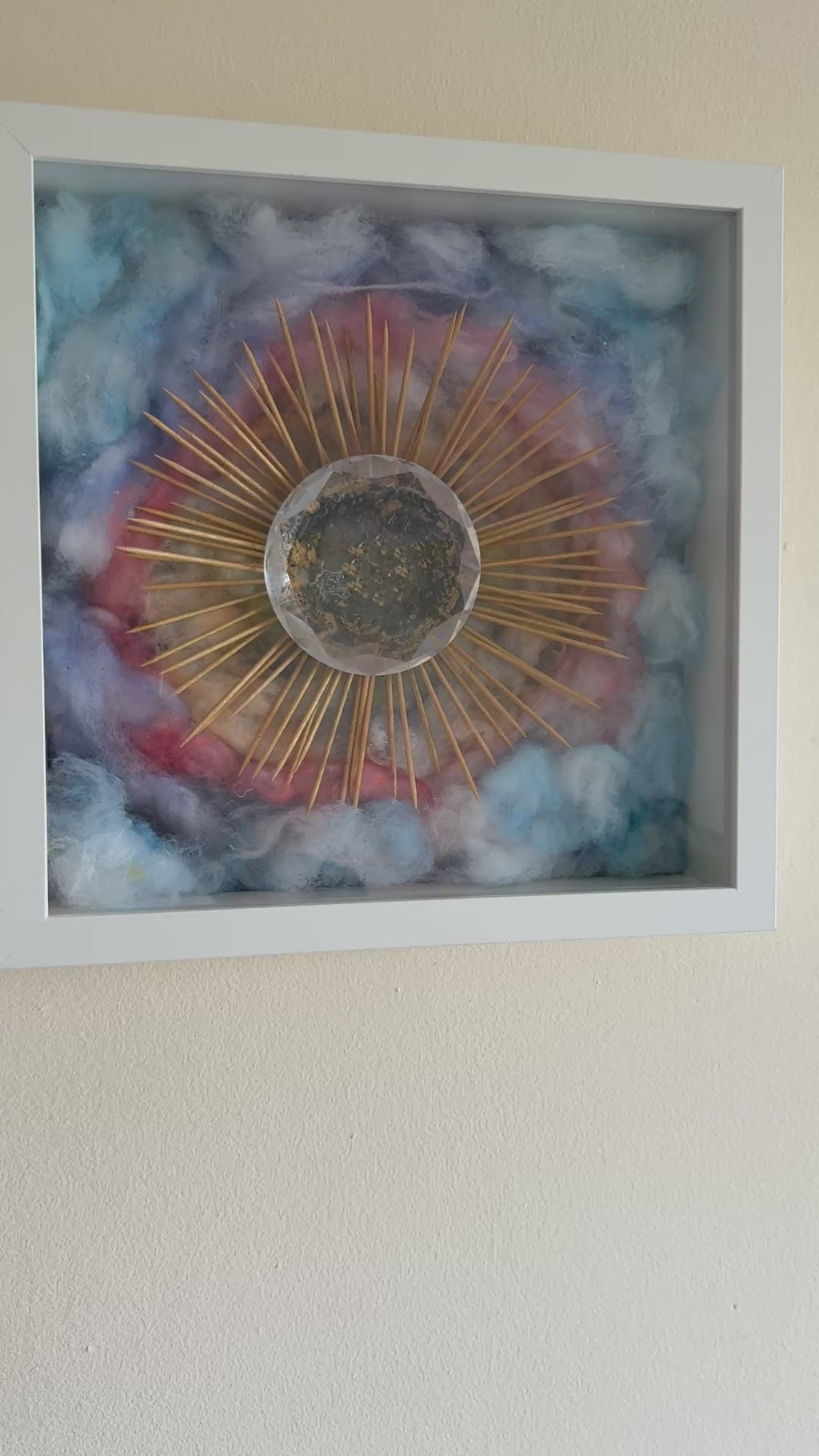 Shadow Box - mystery 2 - Diamond - box frame - 27 x 27 x 6 cm