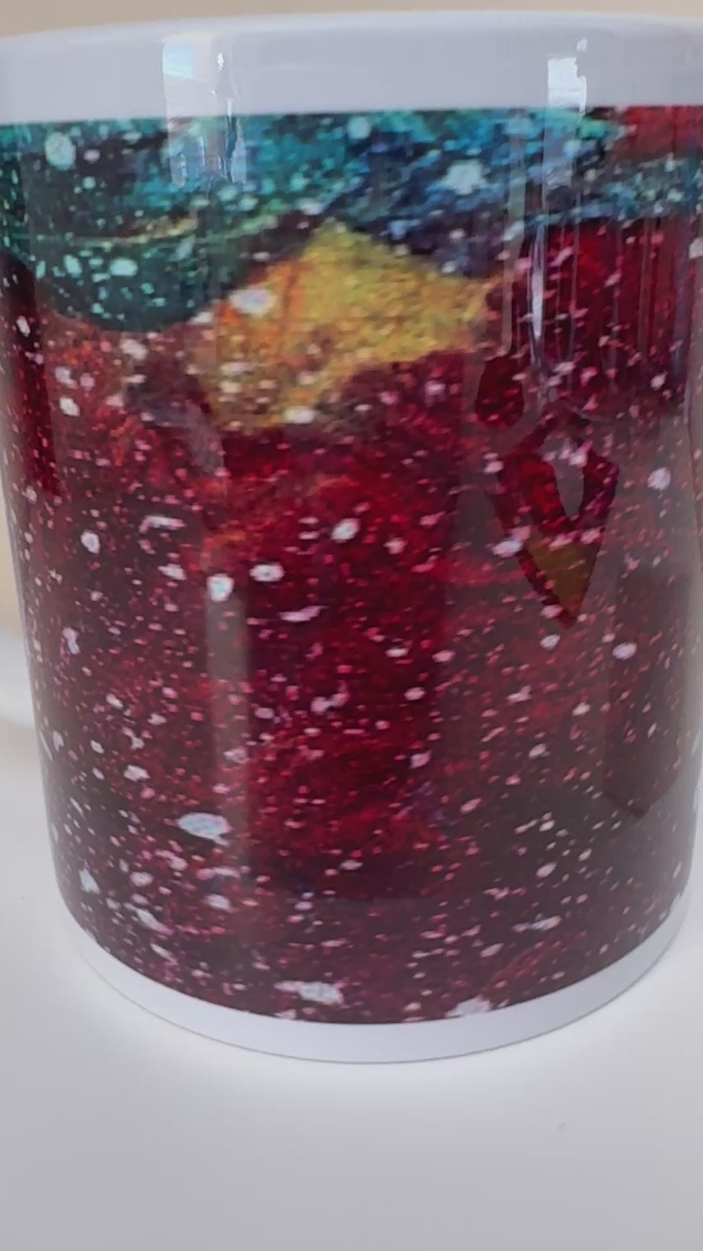 Galaxy Art Design Mug single (9oz/ 250ml) original space Art design 1