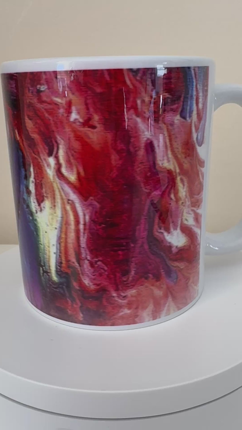 Abstract Art single Mug (9oz/250ml) Bright original design 5