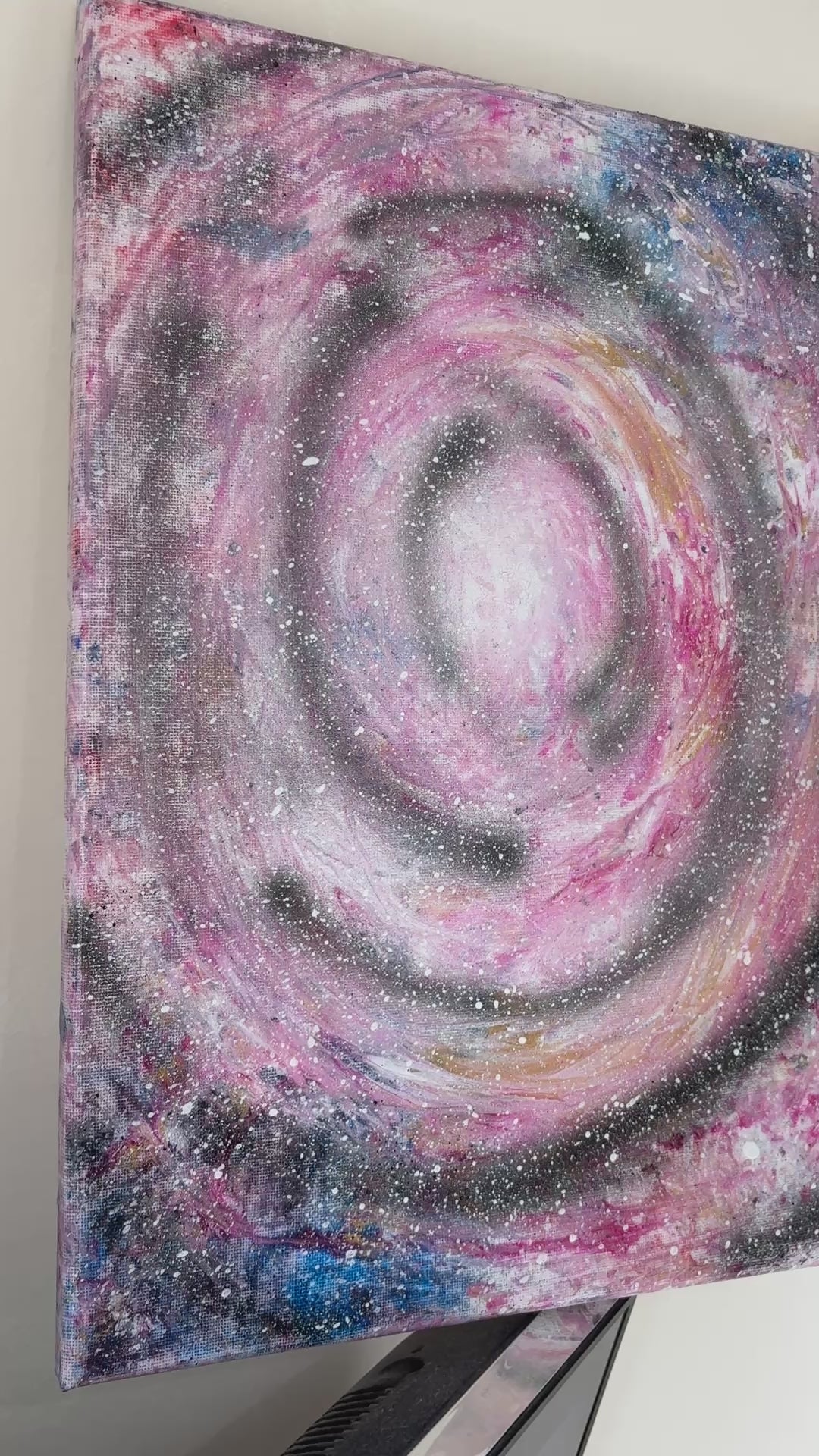 Galaxy central - Original Acrylic painting 40 x 30cm