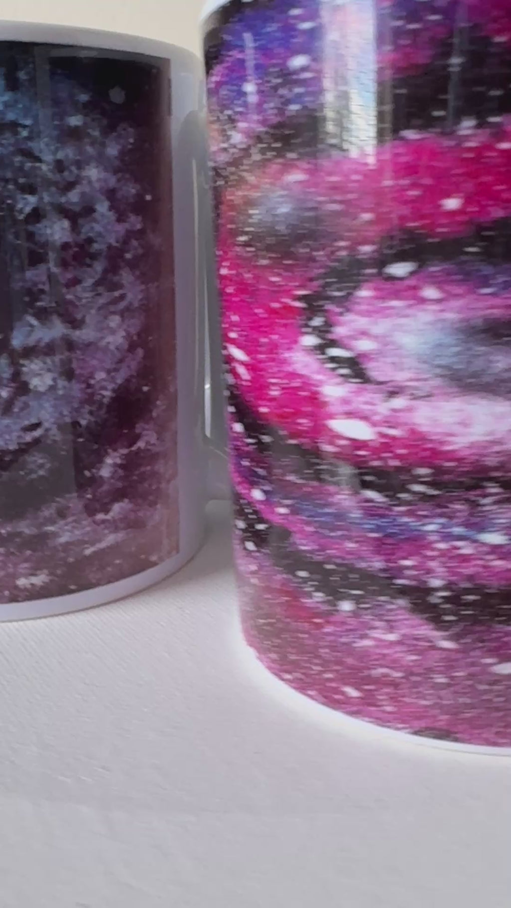 Set A of 4 Original Space Galaxy Art Design Mugs (9oz/ 250ml)
