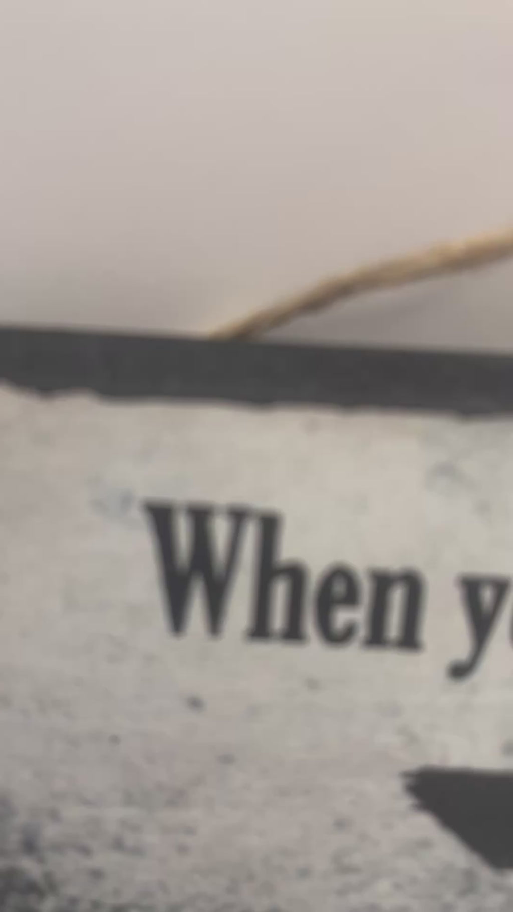 The Last of Us inspired – “When You’re Lost in the Darkness, Look for the Light” Hand‑Painted Plaque